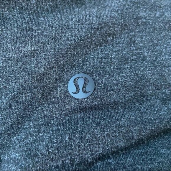 Lululemon Wunder Under Pant (Hi-Rise) Heathered Black size 4 - Picture 8 of 11